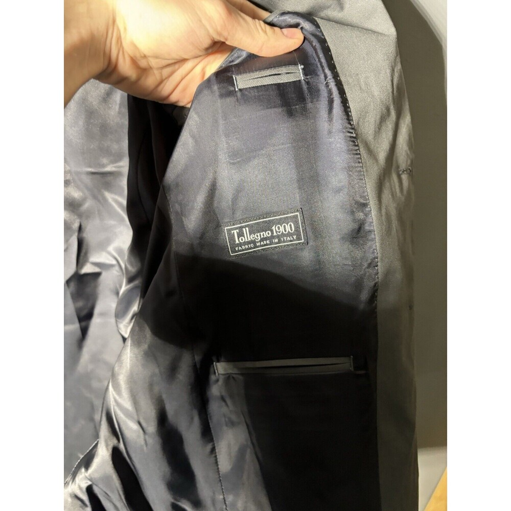 J.Crew Ludlow Italian 100% Cotton Tollegno 1900 Fabric Blazer Size 40R - Picture 4 of 6